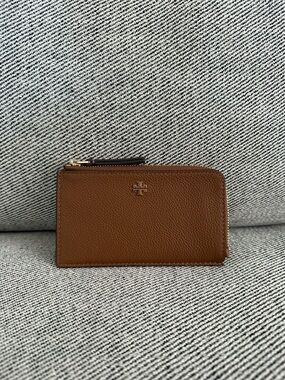 NWT Tory Burch Blake Zip Card Case 177026 Cortado